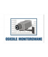 Monitoring - Tabliczka -...