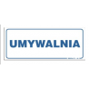 Tablica informacyjna 25x10 | Umywalnia