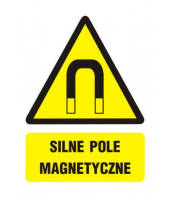 Naklejka 5x7 cm SILNE POLE...